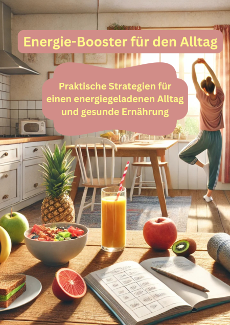 E-Book Energie-Booster für den Alltag - Gesunde Ernährung, Rezepte, energiegeladen in den tag starten